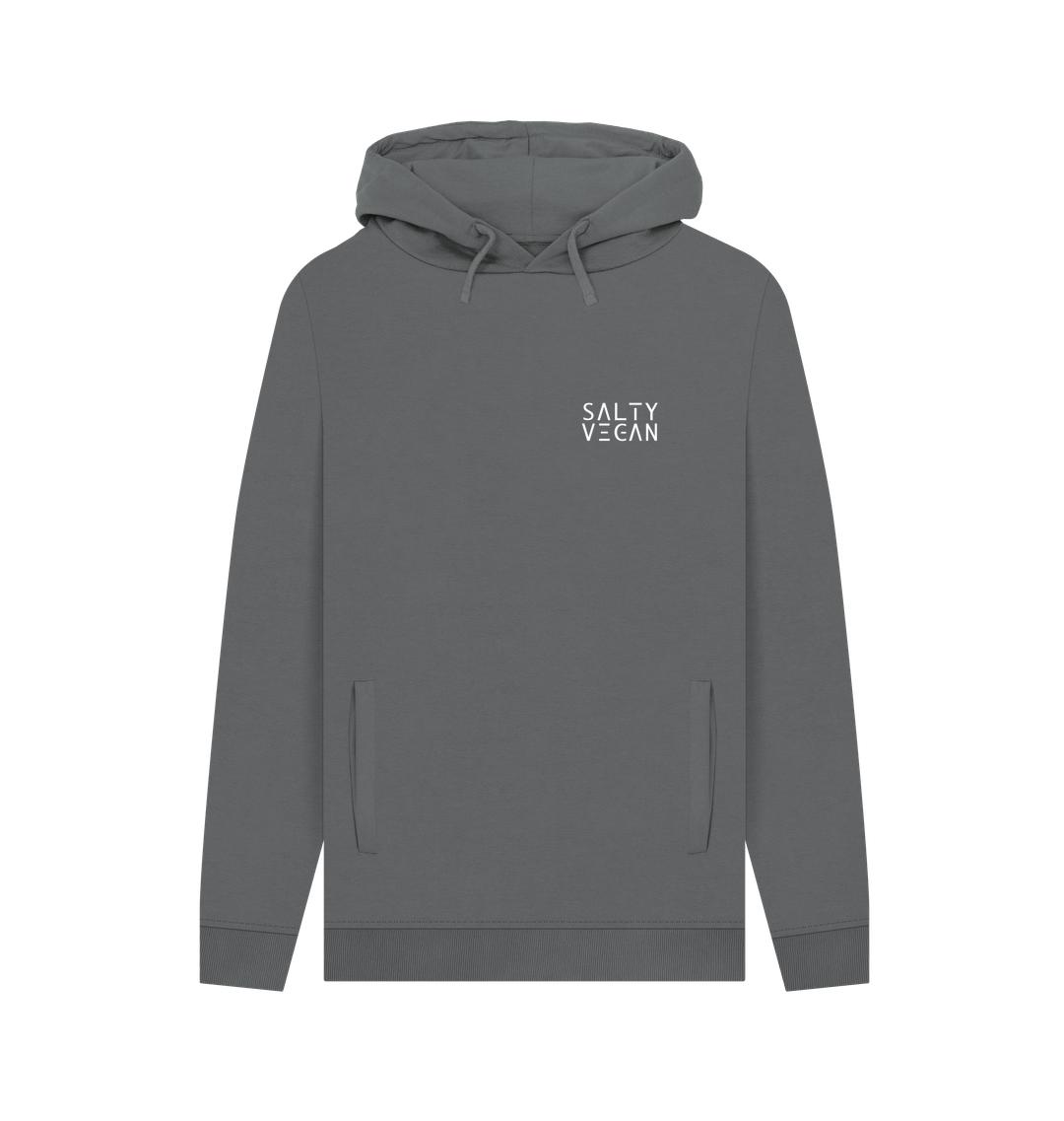 Slate Grey Printed Hoody Front