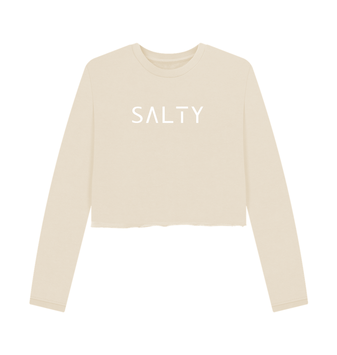 Oat Printed Boxy Jumpers Front