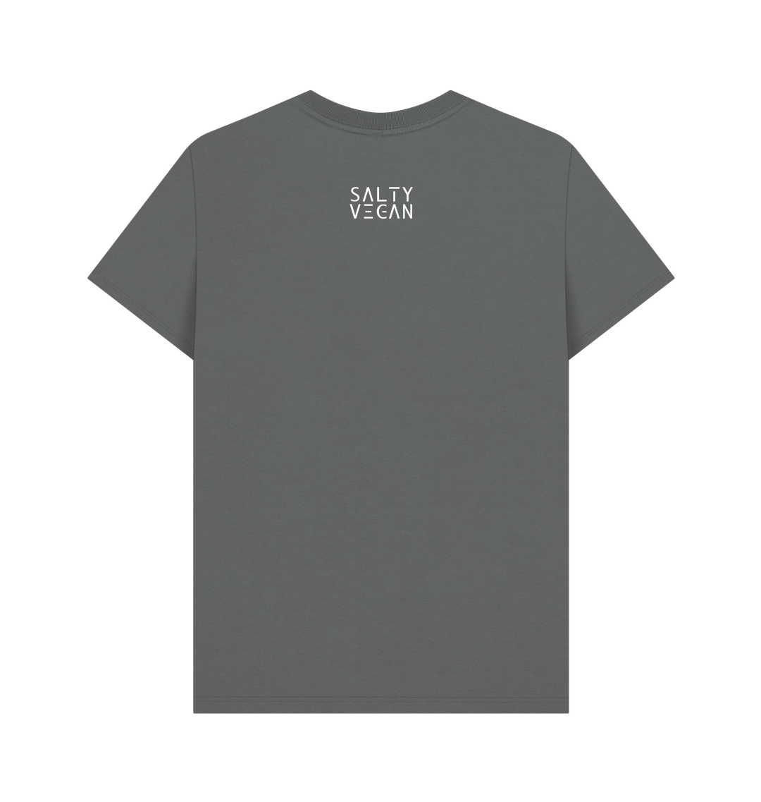 Slate Grey Printed T-shirt Back