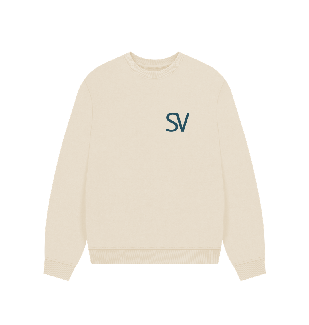 Oat Printed Sweater Front