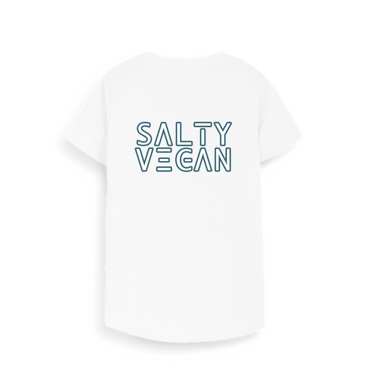 Arctic White Printed T-shirt Back