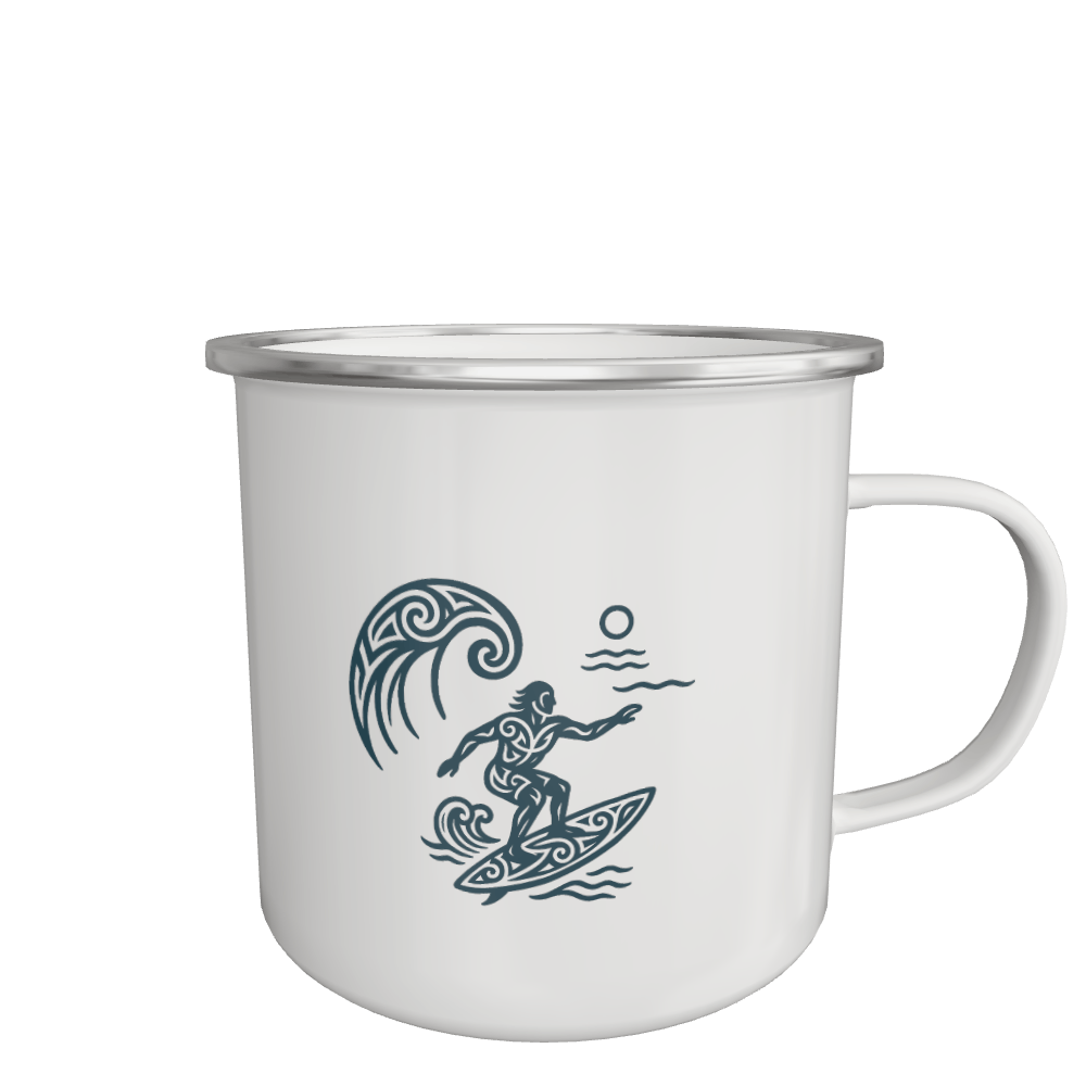 White Mug Front
