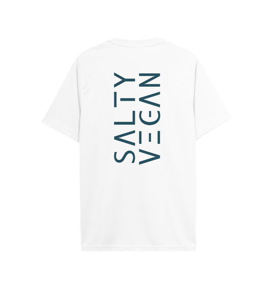 Arctic White Printed T-shirt Back