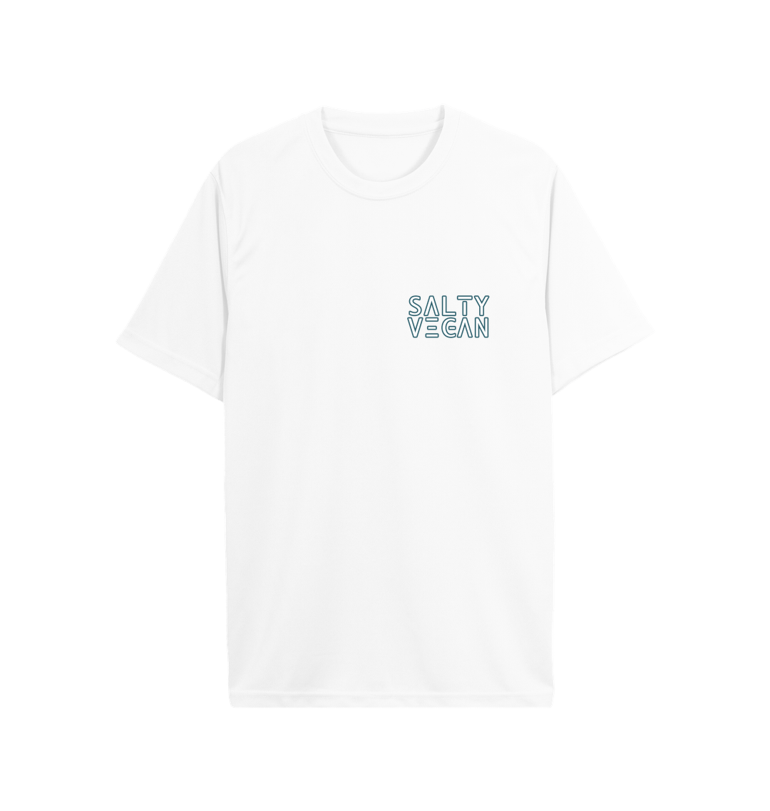 Arctic White Printed T-shirt Front