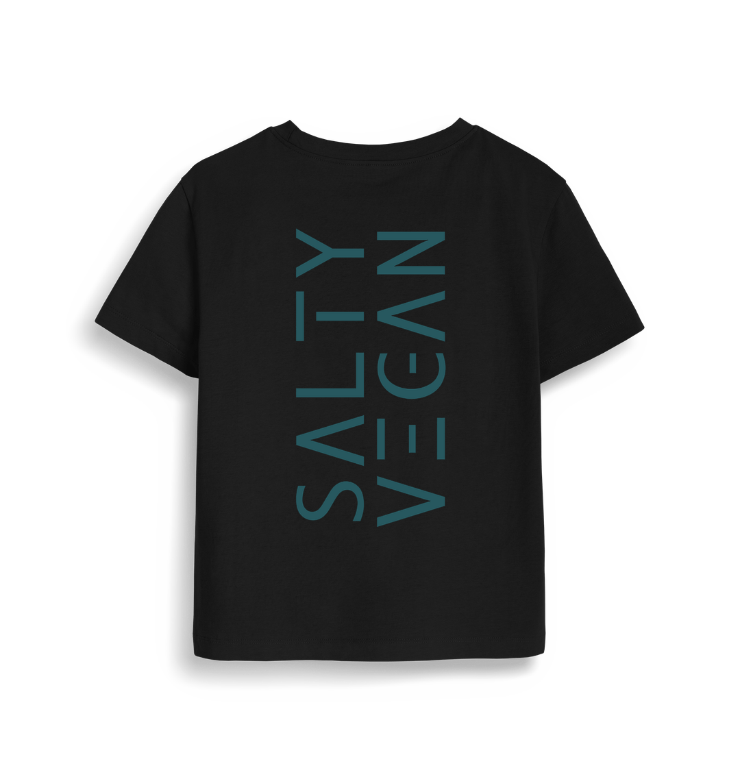 Black Printed T-shirt Back