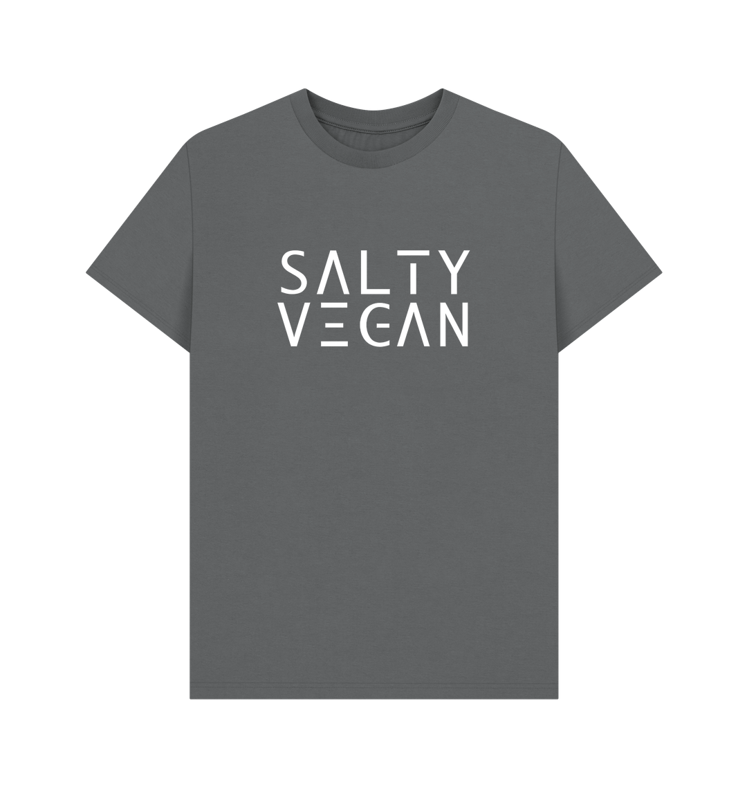 Slate Grey Printed T-shirt Front