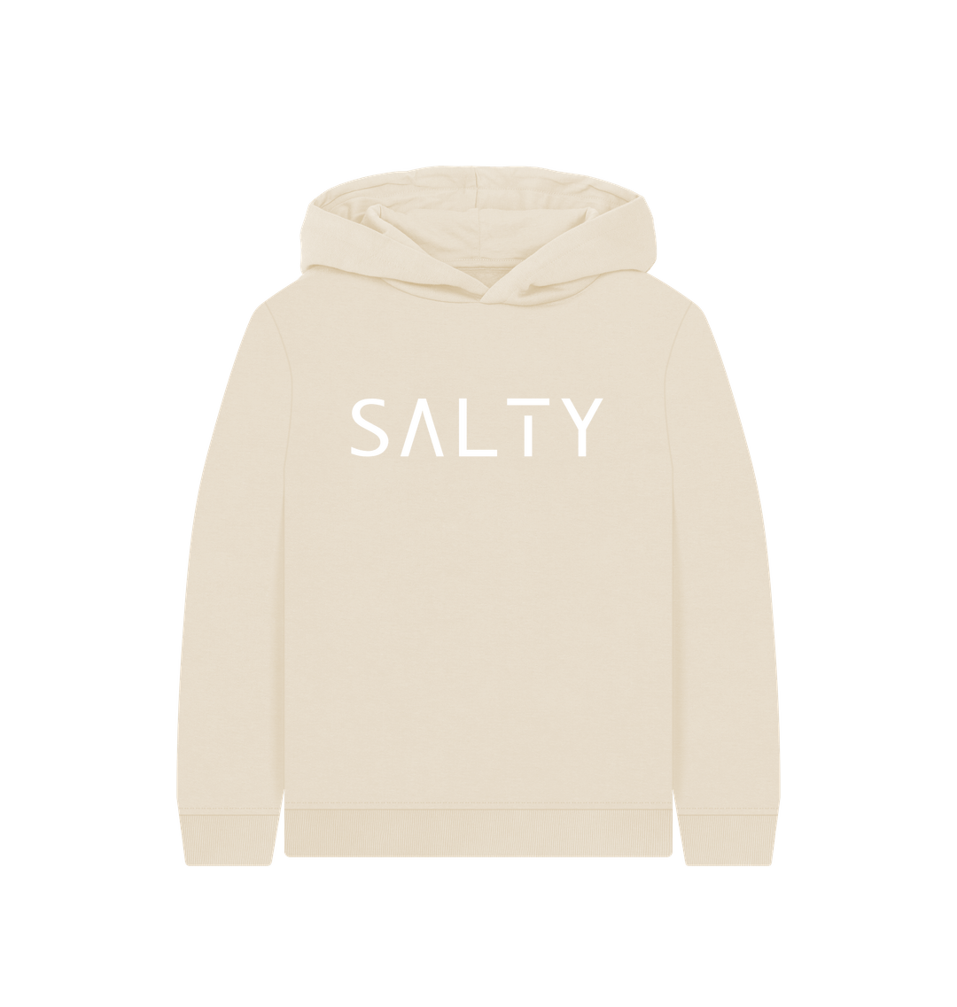 Oat Printed Kids Hoodie Front