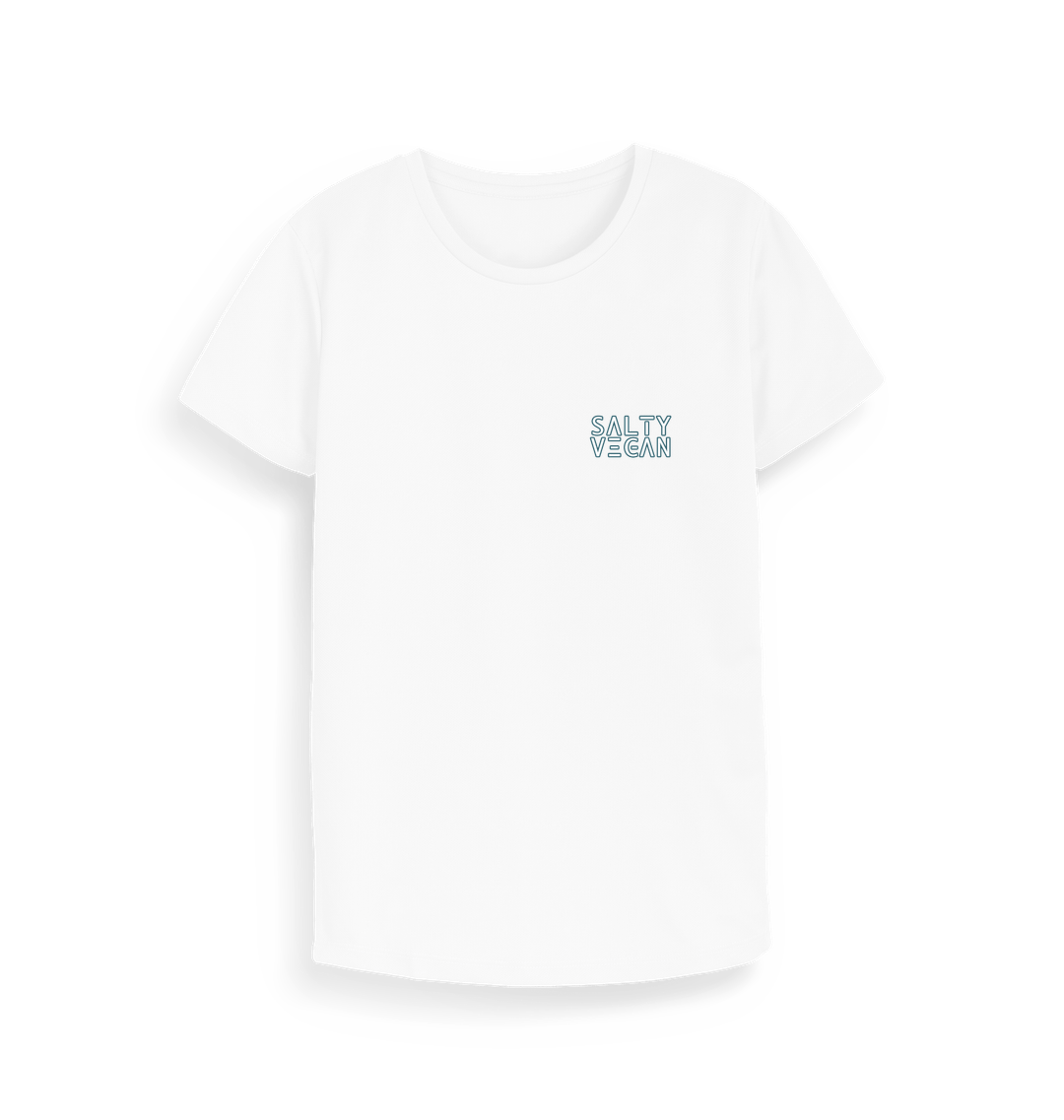 Arctic White Printed T-shirt Front