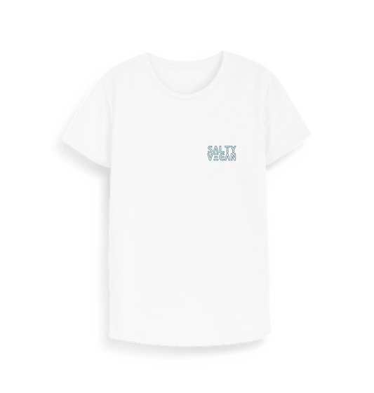 Arctic White Printed T-shirt Front