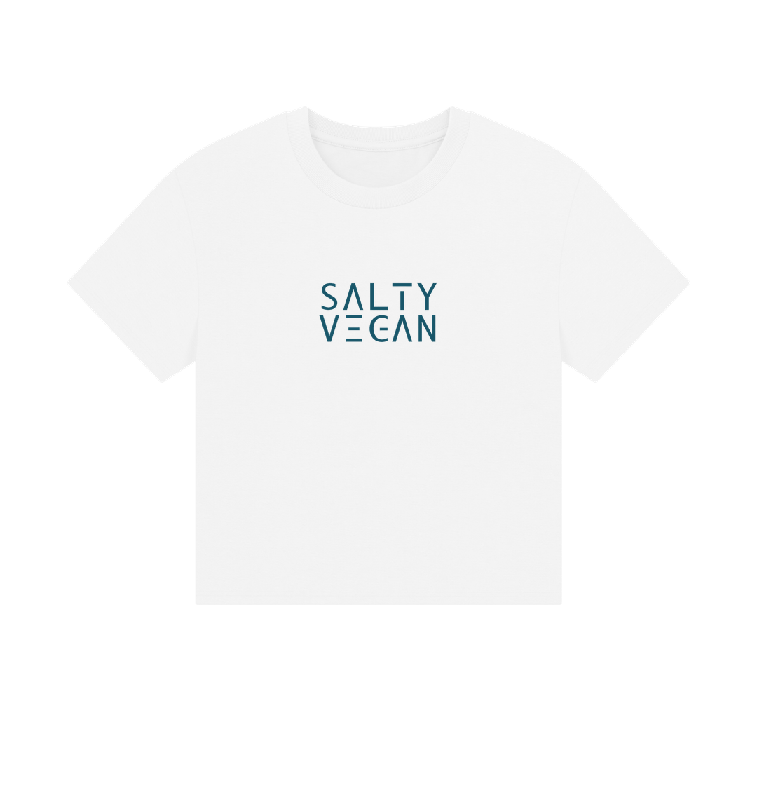 White Printed T-shirt Front