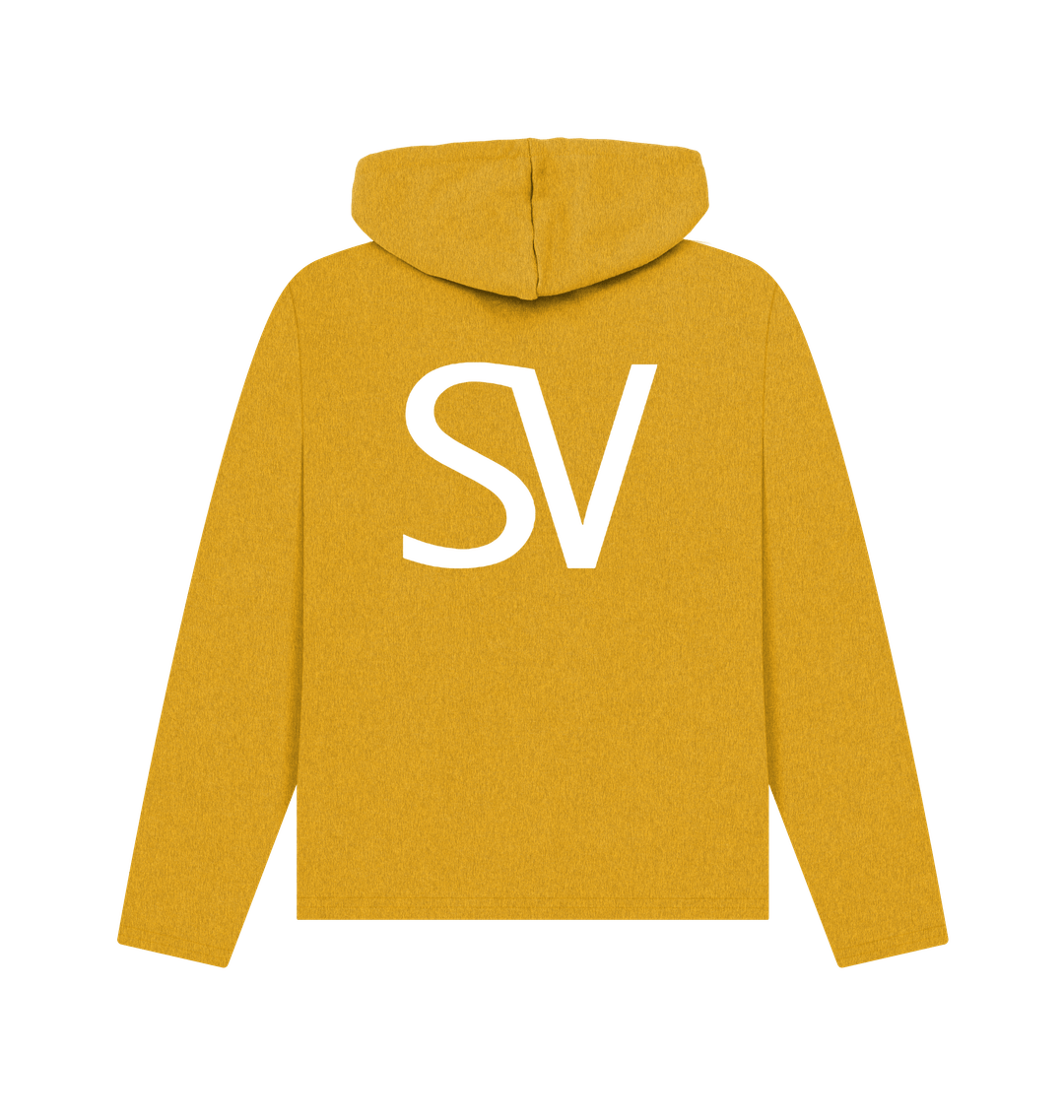 Sunflower Yellow Recycled Hoody Back