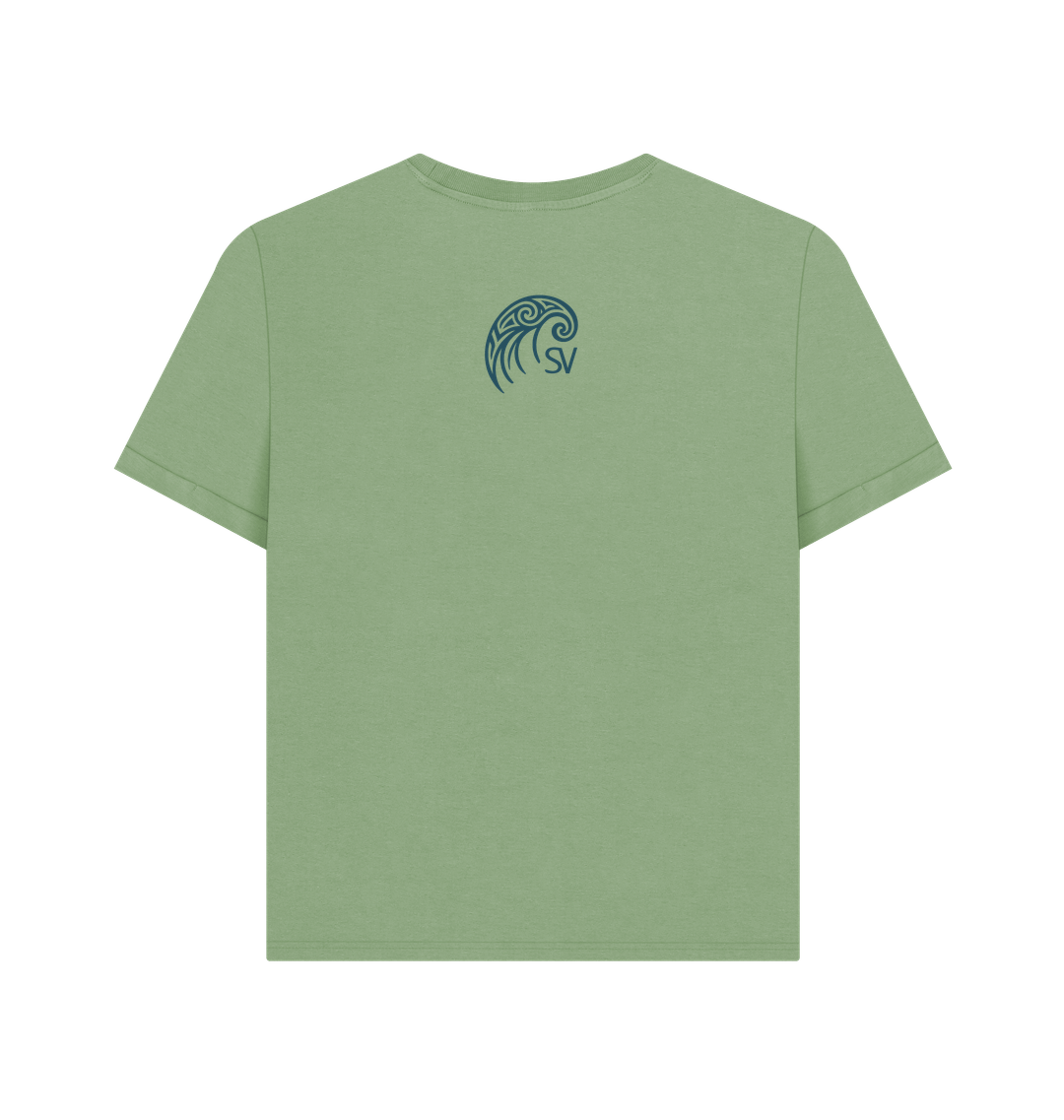 Sage Printed T-shirt Back
