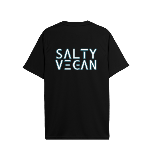 Jet Black Printed T-shirt Back