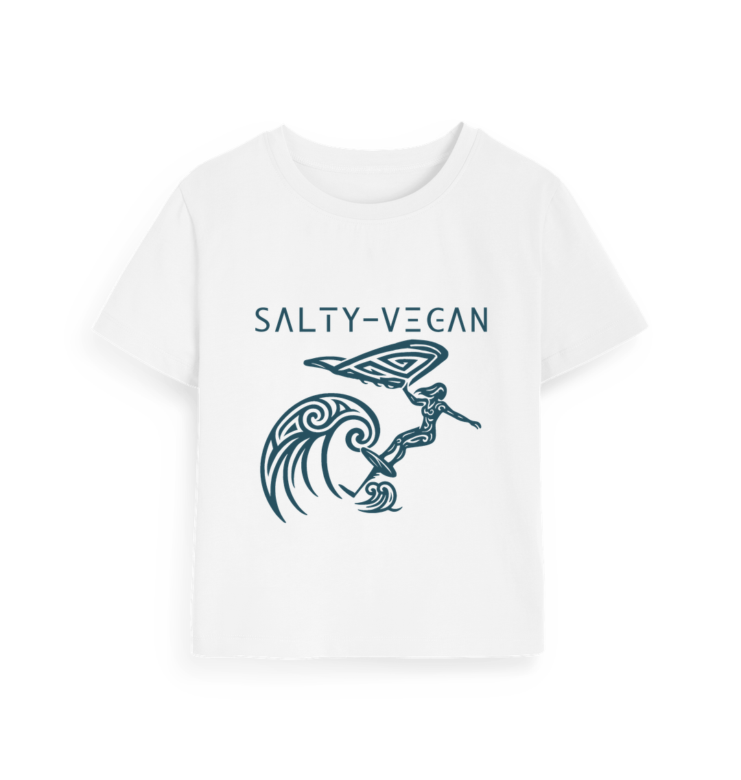 White Printed T-shirt Front