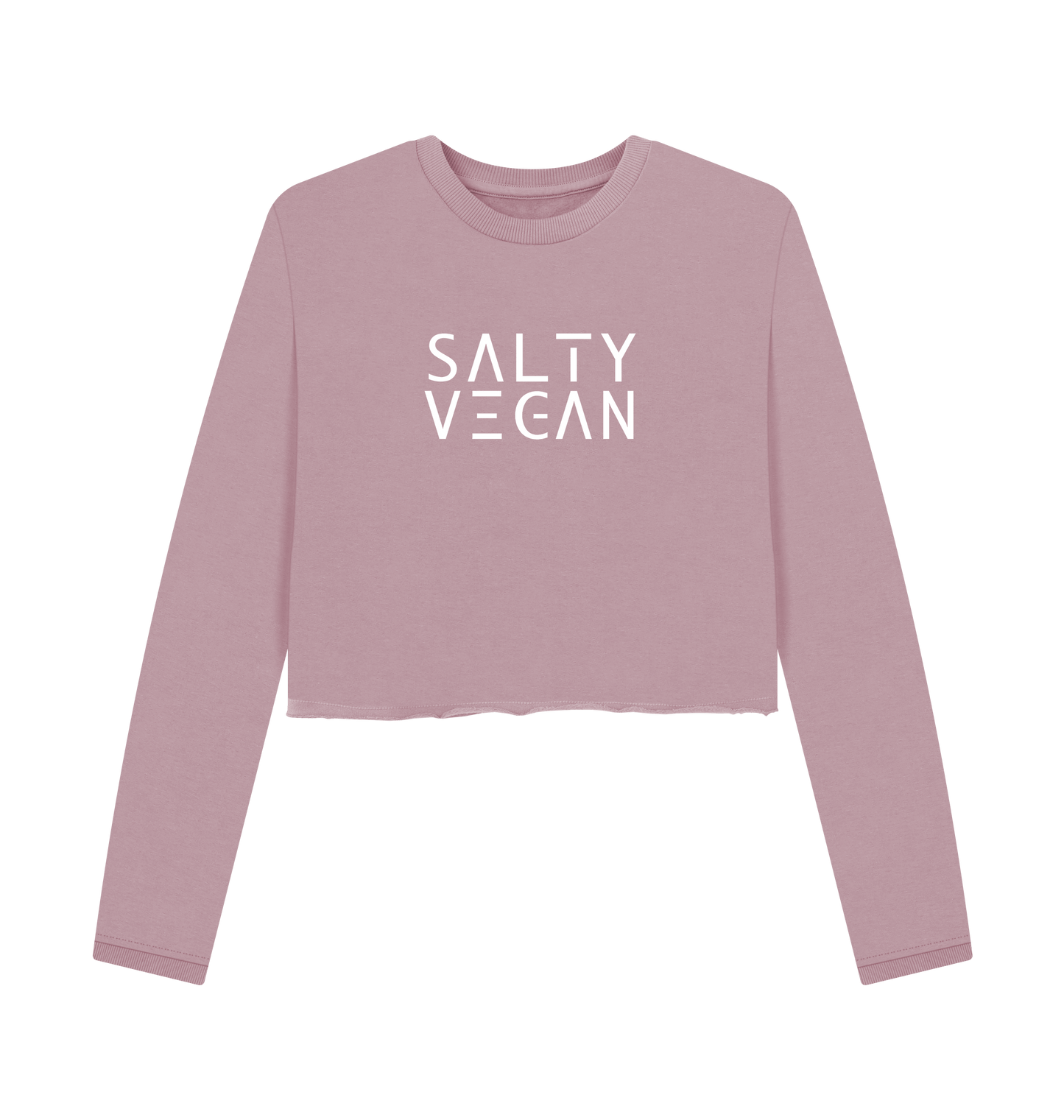 Mauve Printed Boxy Jumpers Front