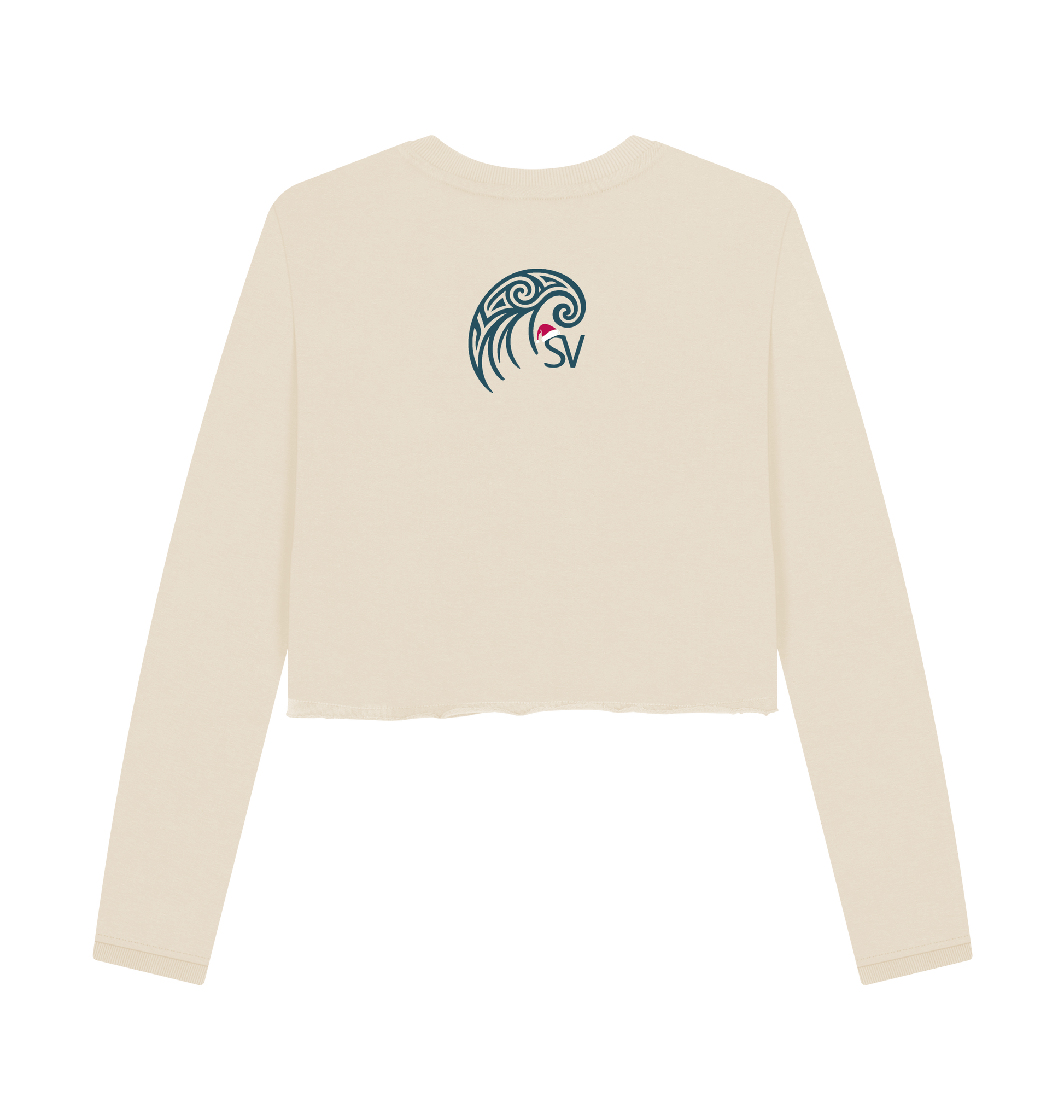 Oat Printed Boxy Jumpers Back