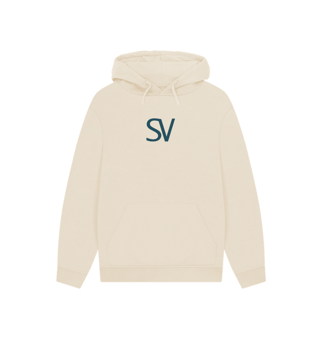 Oat Printed Hoody Front