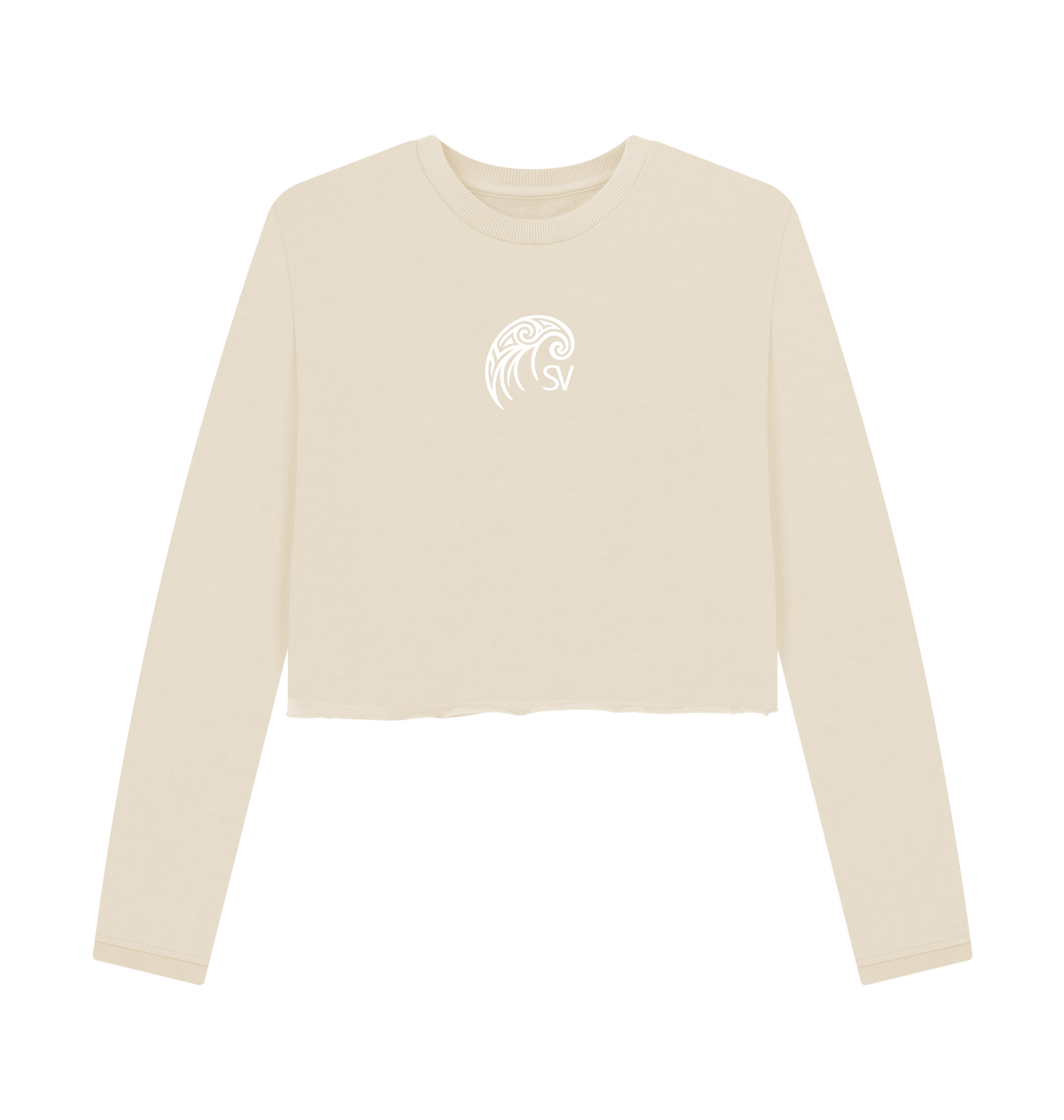 Oat Printed Boxy Jumpers Front