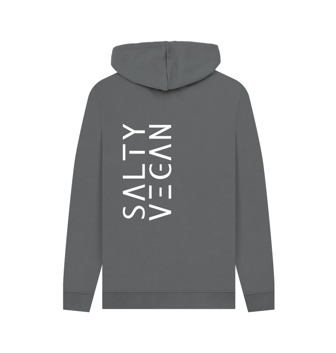 Slate Grey Printed Hoody Back