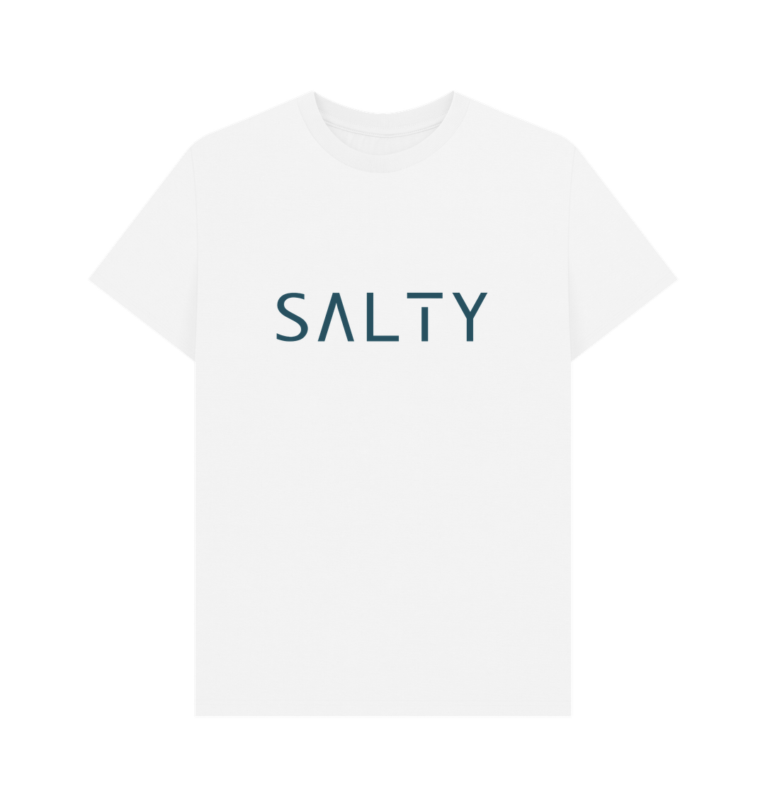 White Printed T-shirt Front