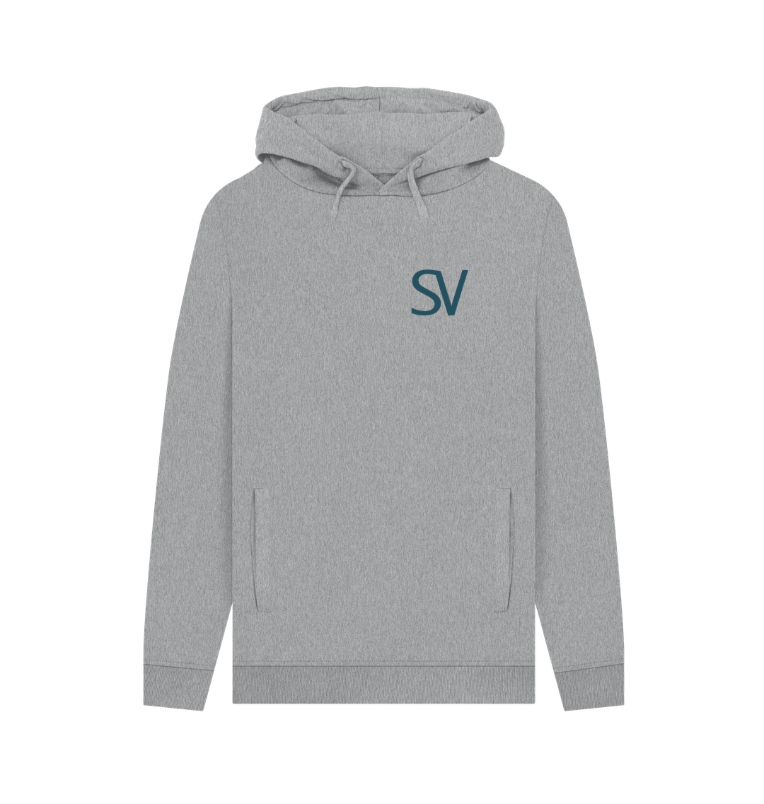 Light Heather Printed Hoody Front
