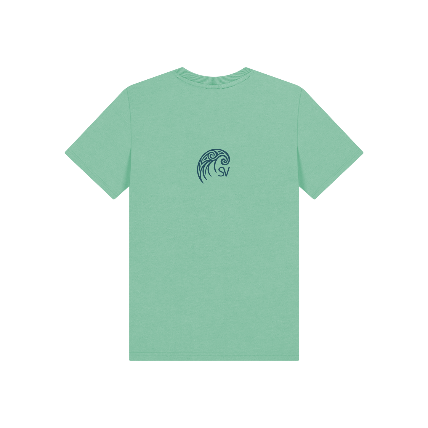 Peppermint Printed Kids T-Shirt Back