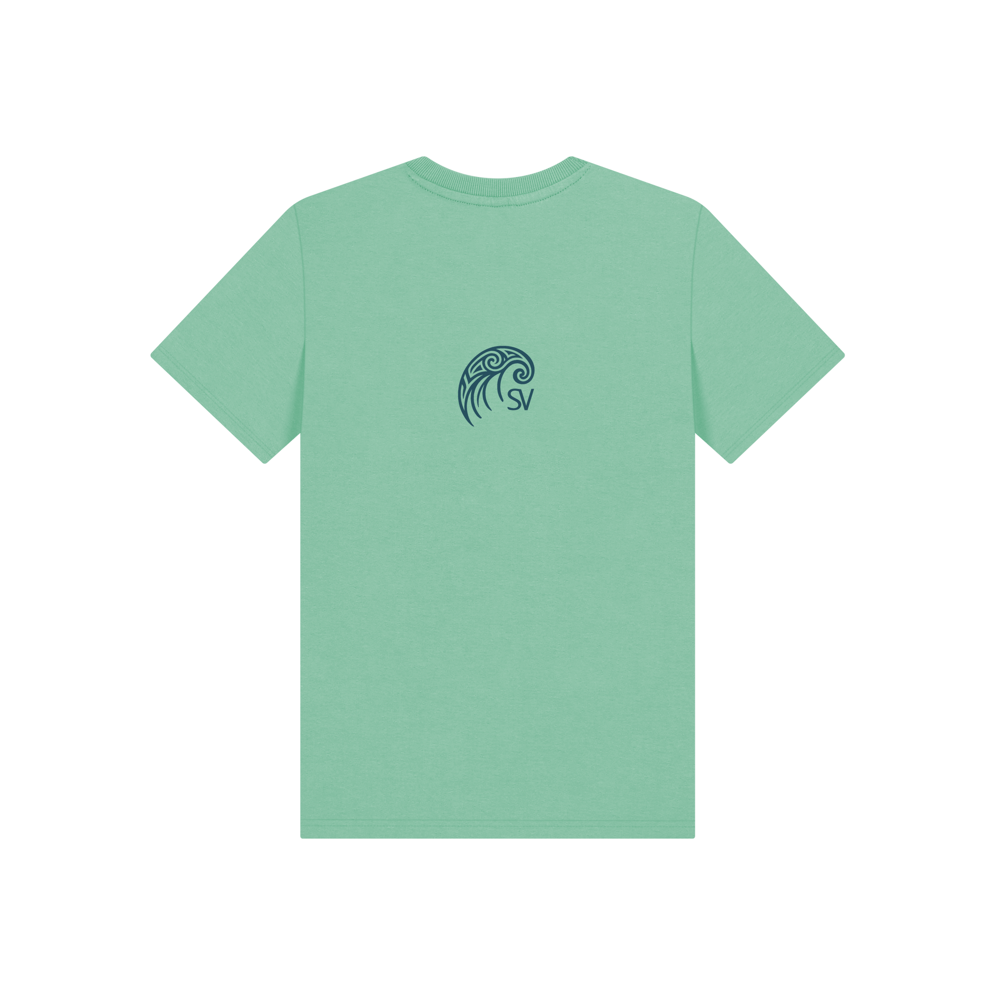 Peppermint Printed Kids T-Shirt Back