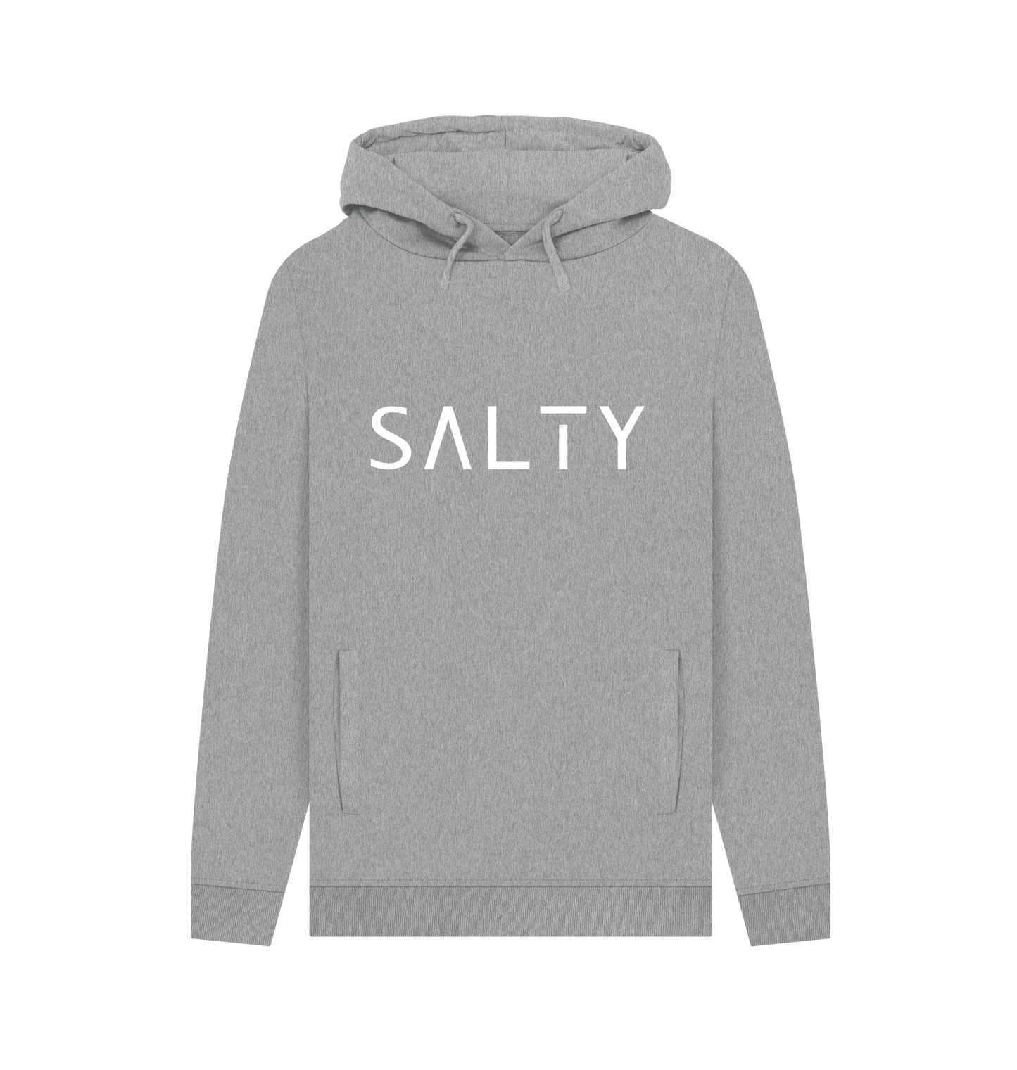 Light Heather Printed Hoody Front