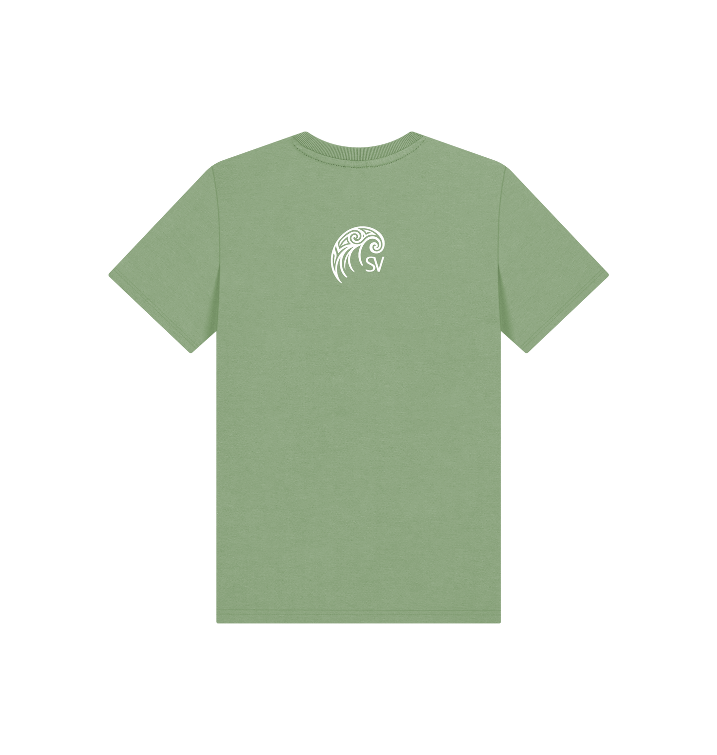 Sage Printed Kids T-Shirt Back
