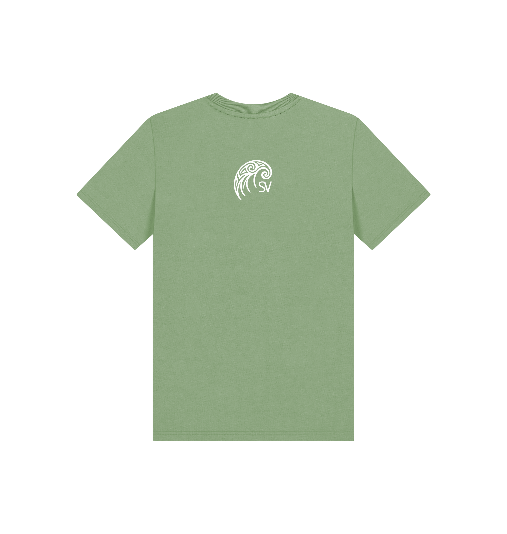 Sage Printed Kids T-Shirt Back