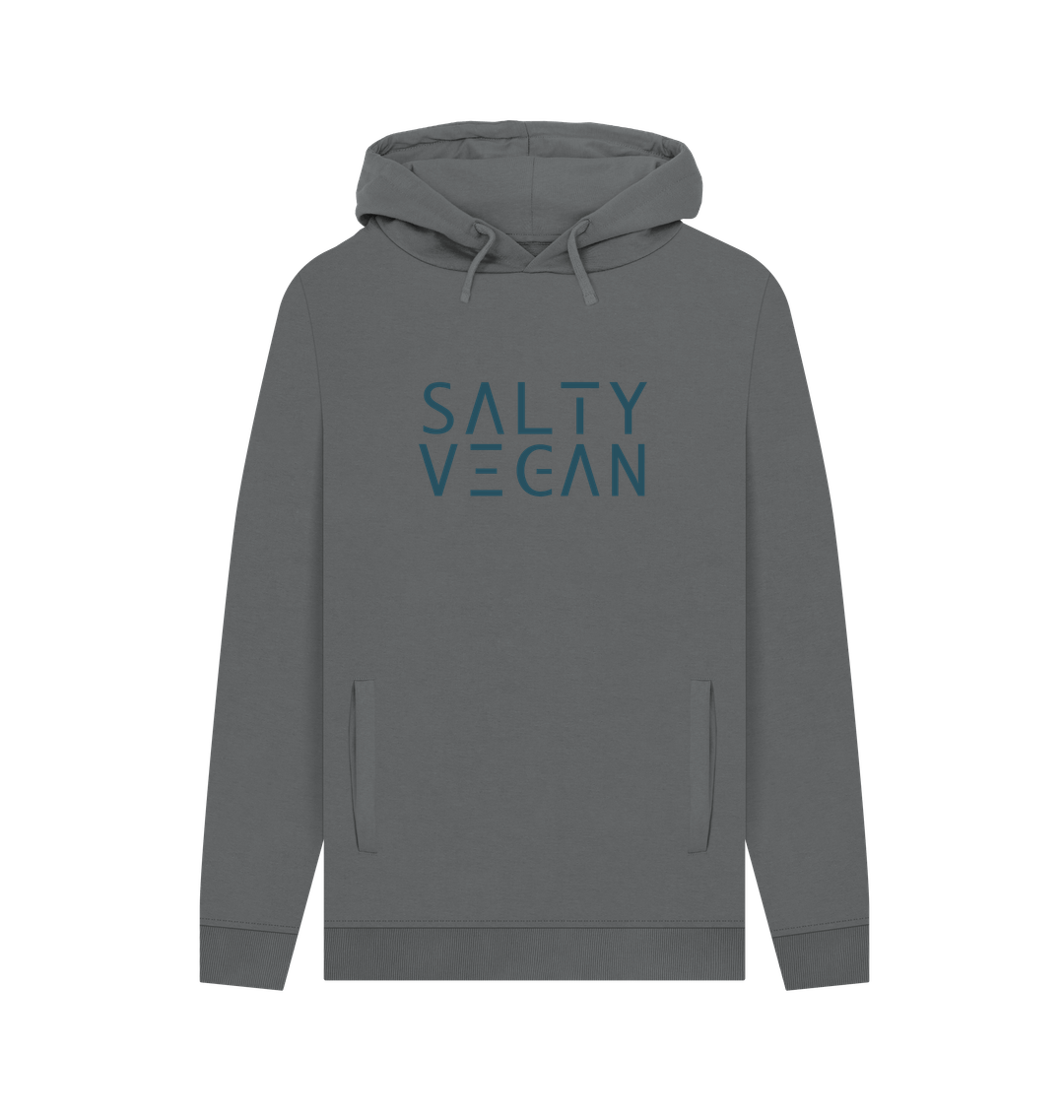 Slate Grey Printed Hoody Front