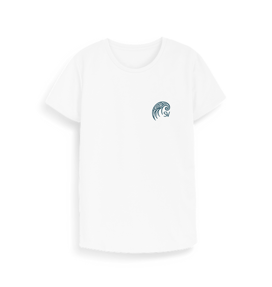 Arctic White Printed T-shirt Front