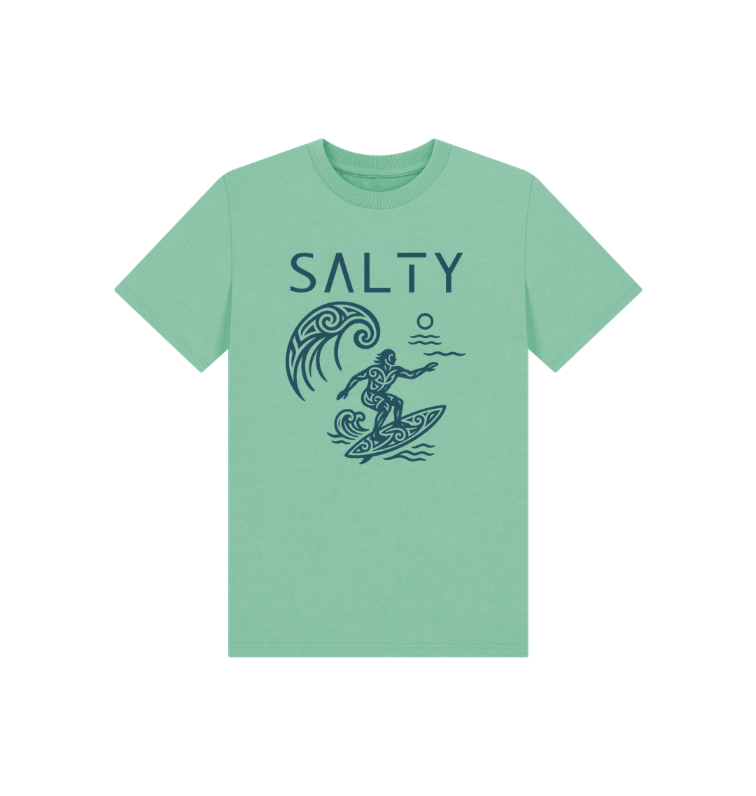 Peppermint Printed Kids T-Shirt Front
