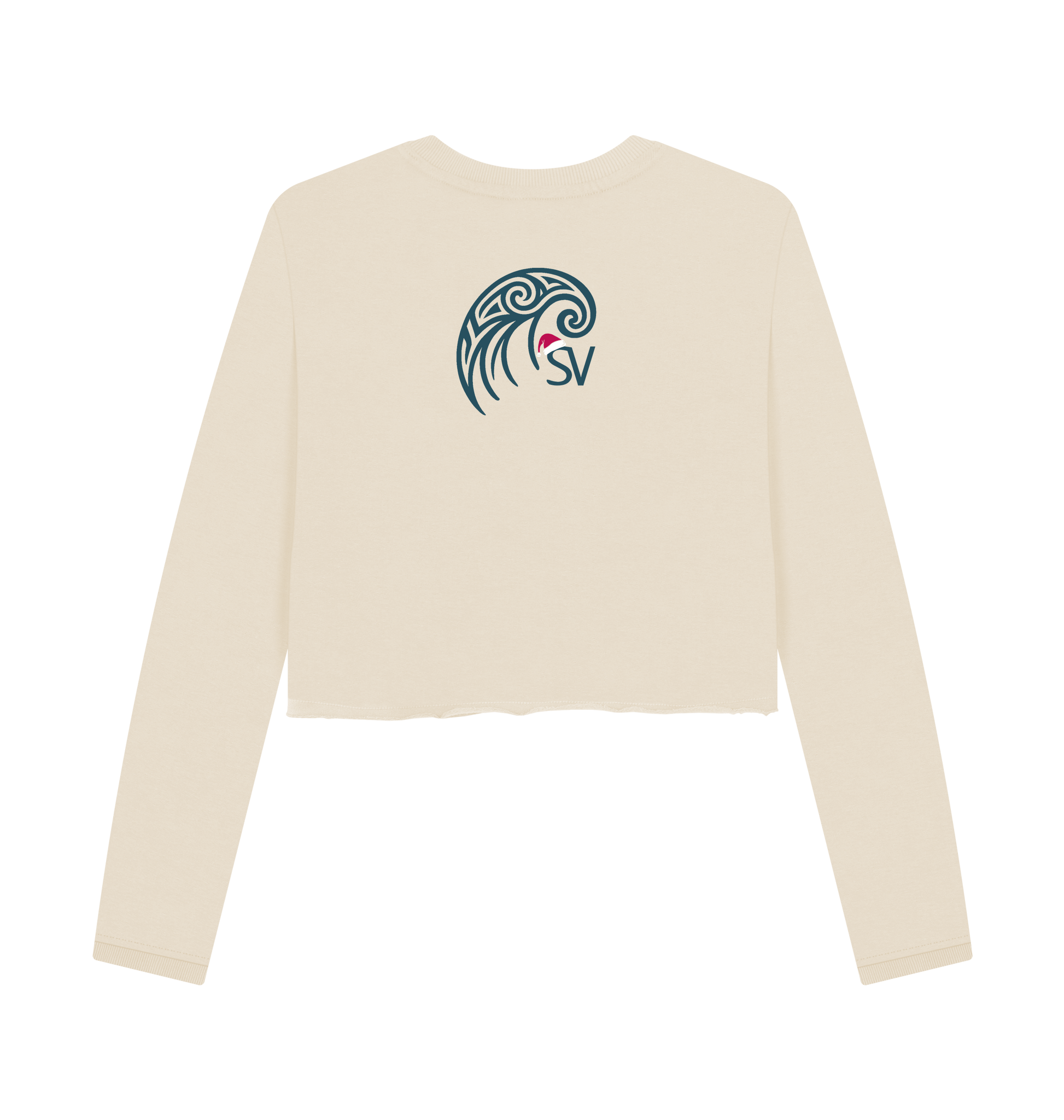 Oat Printed Boxy Jumpers Back