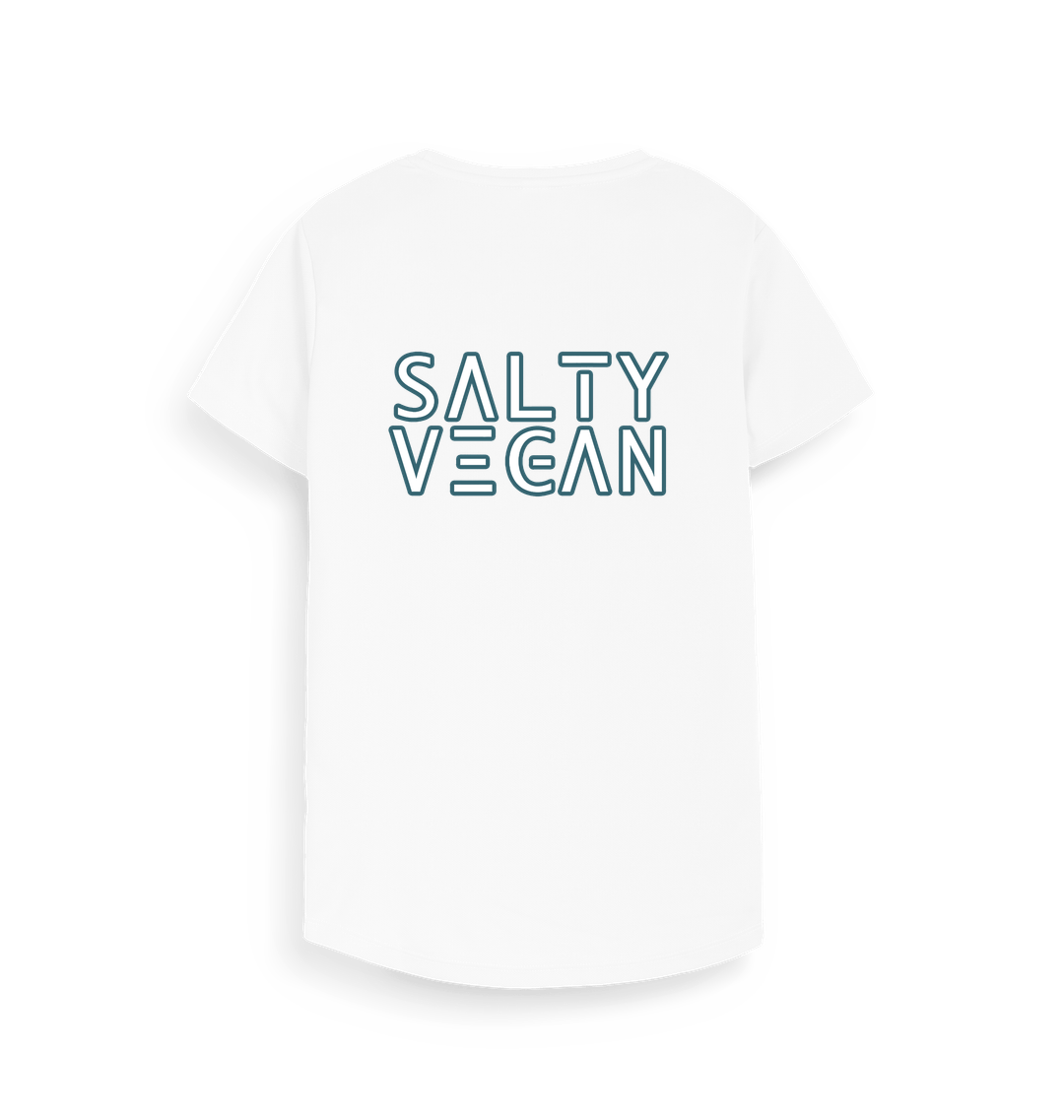 Arctic White Printed T-shirt Back
