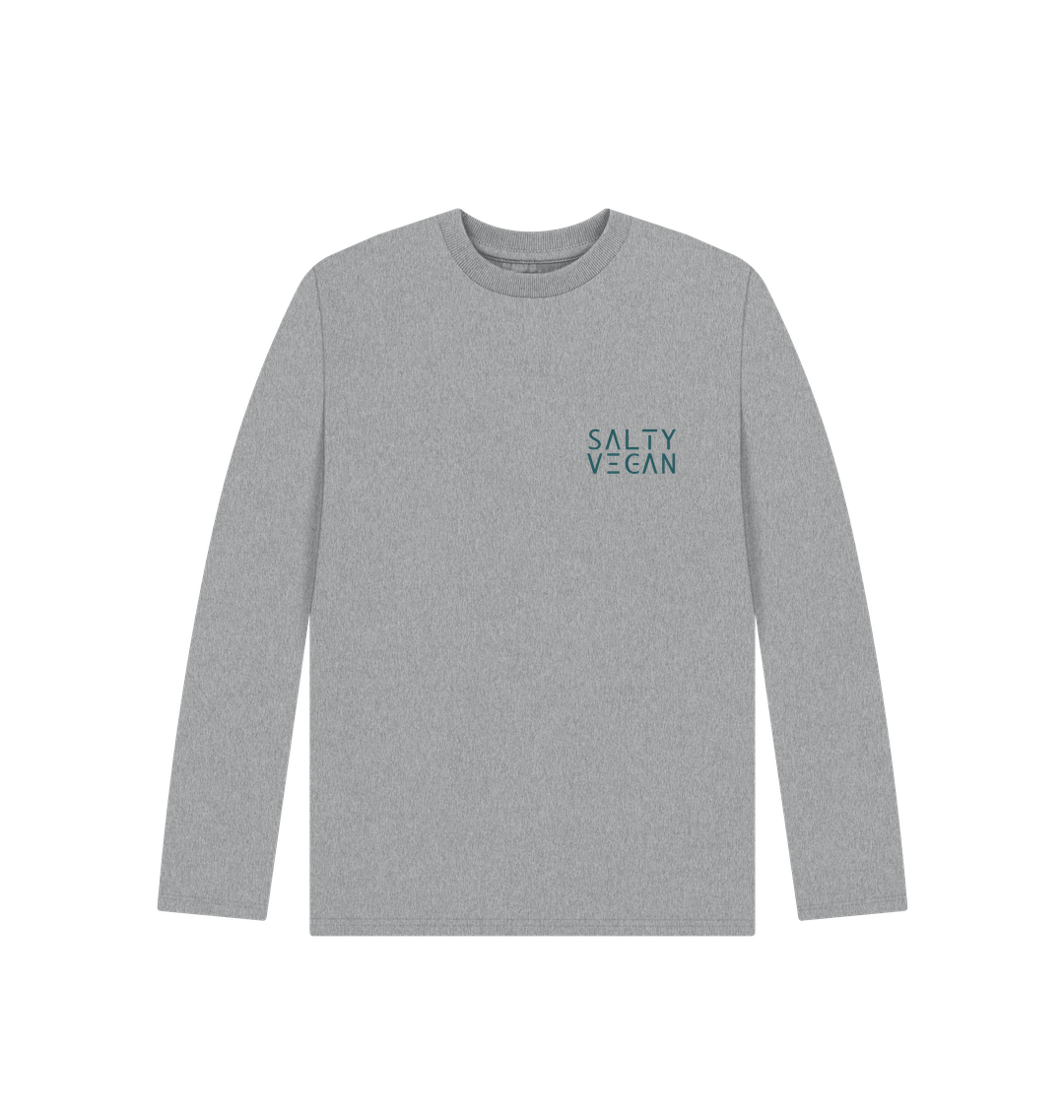 Athletic Grey Printed Kids T-Shirt Front