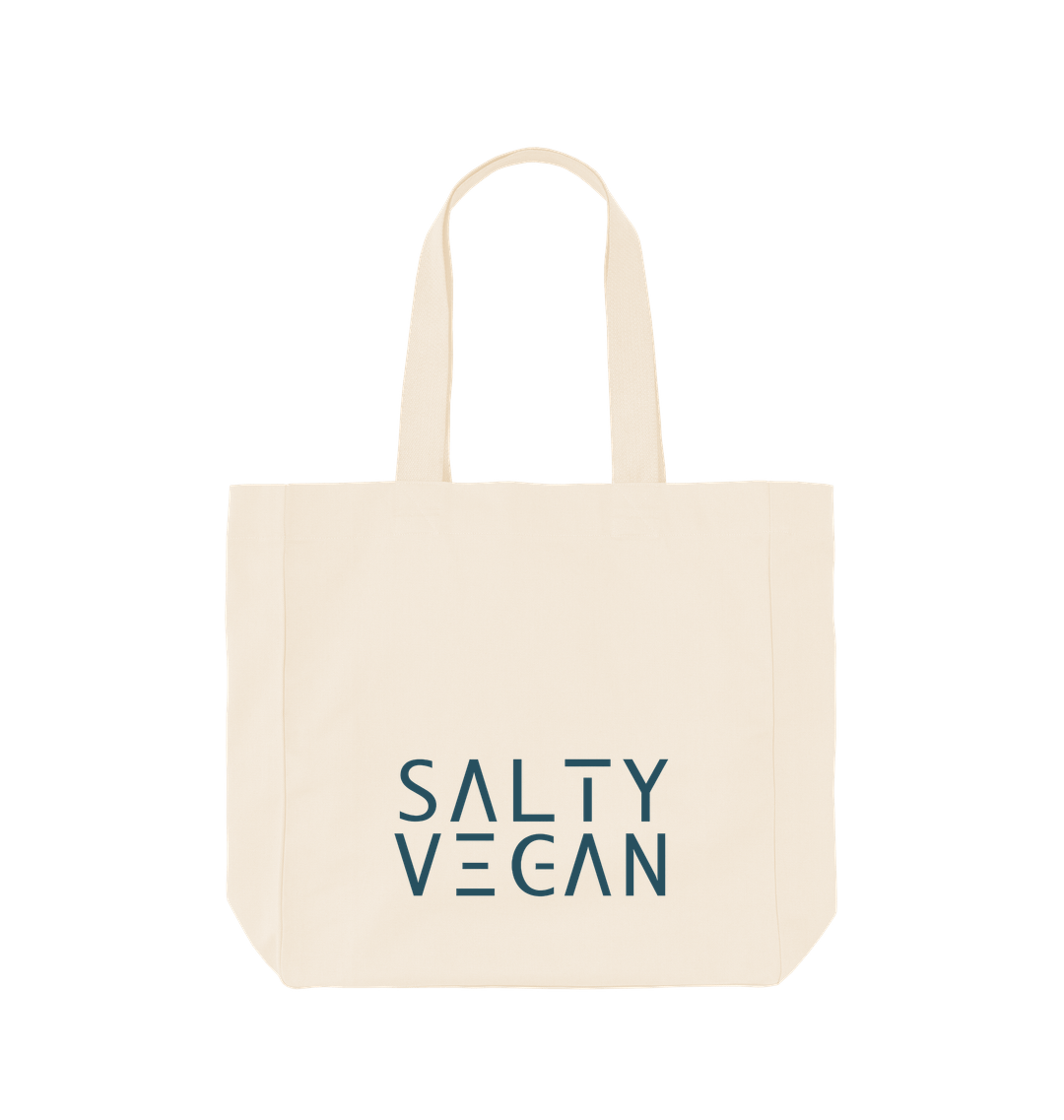 Natural Printed Bag Front