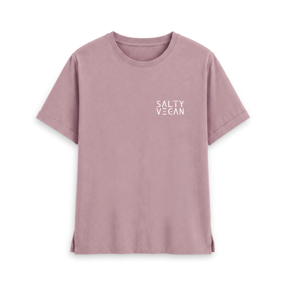 Mauve Printed T-shirt Front