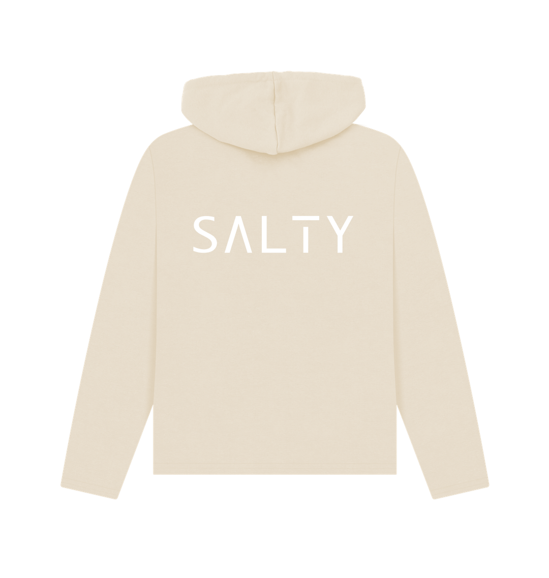 Oat Printed Hoody Back