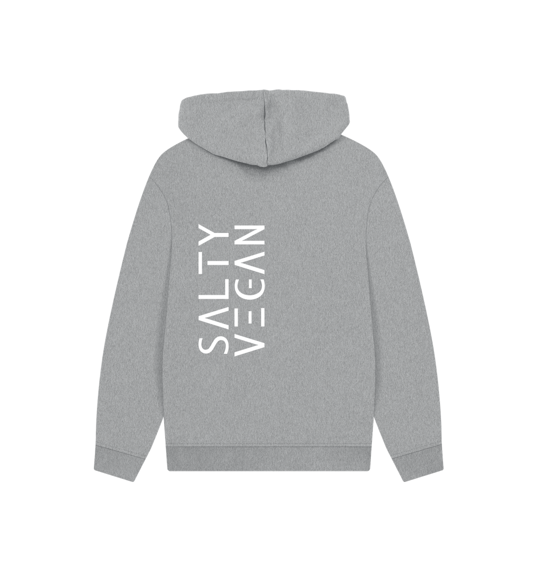 Athletic Grey Printed Hoody Back