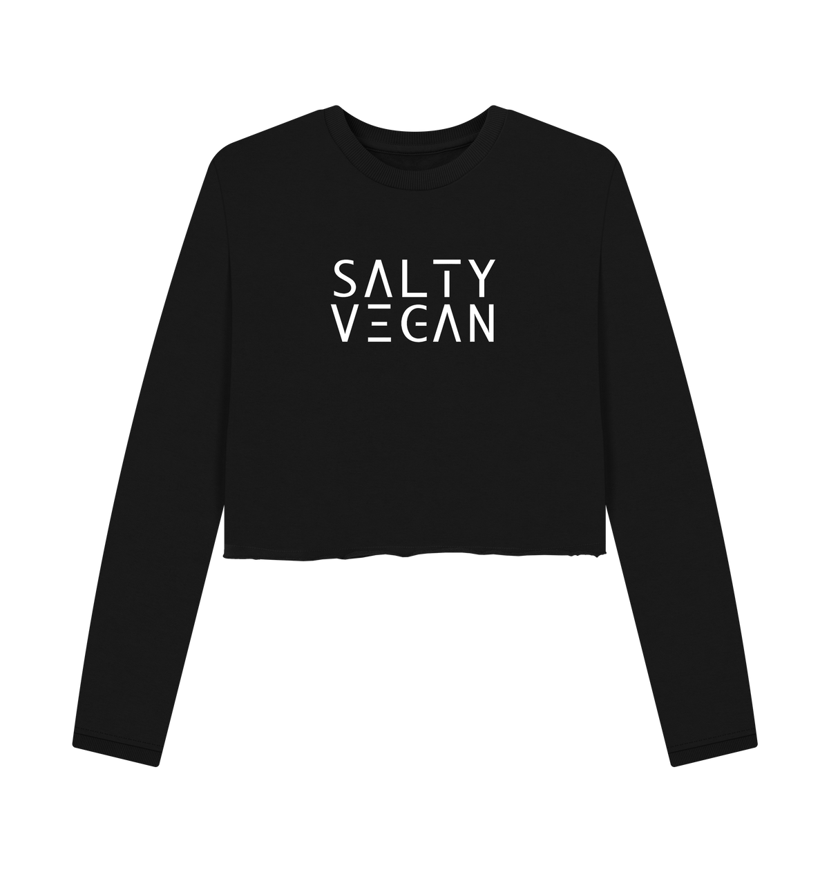 Black Printed Boxy Jumpers Front