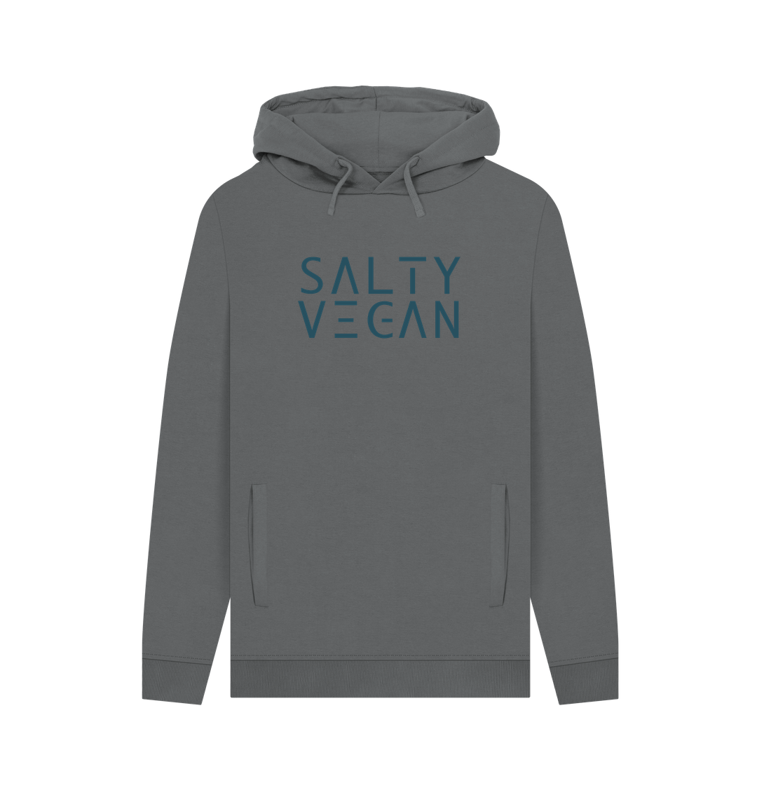 Slate Grey Printed Hoody Front