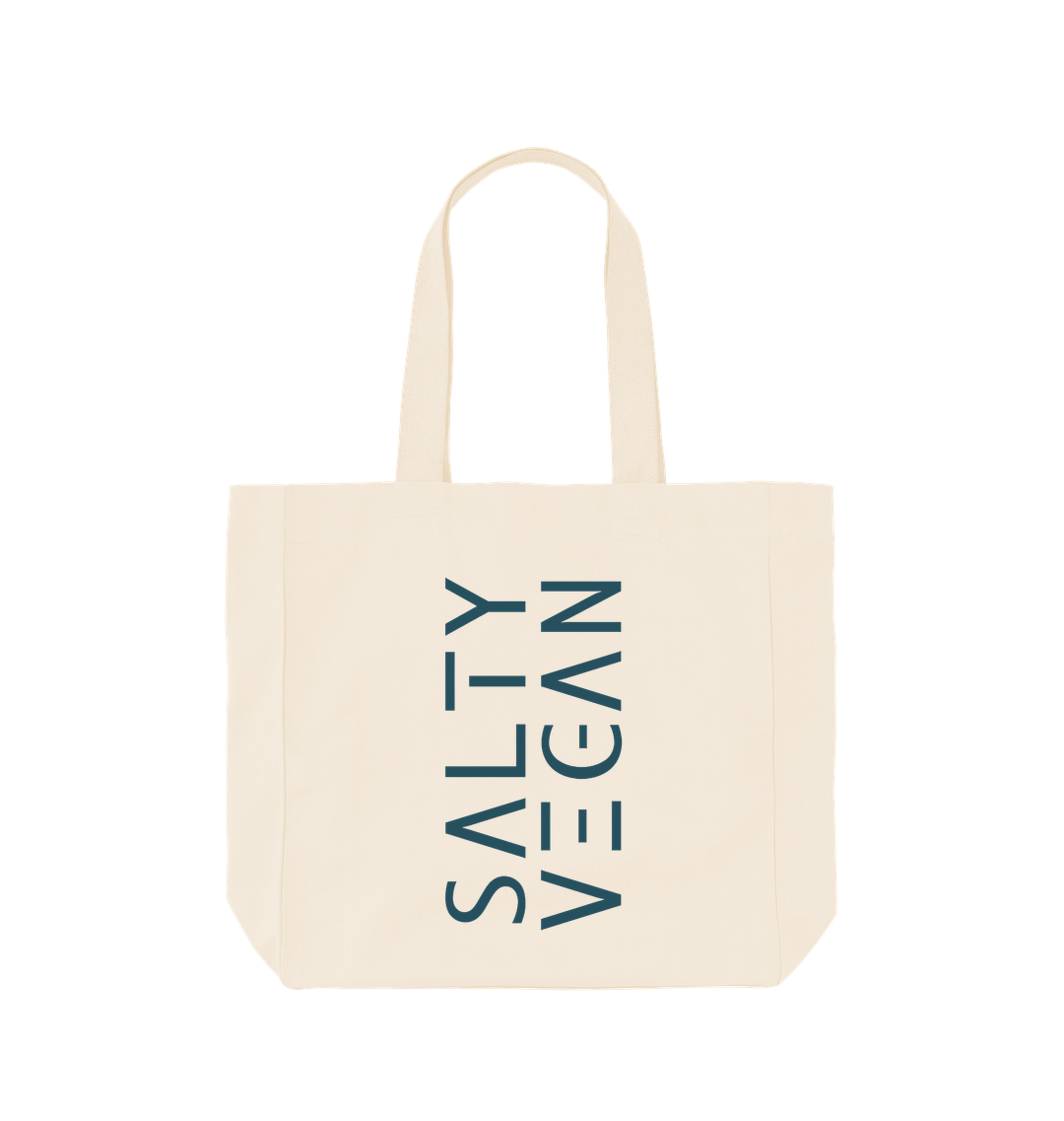 Natural Printed Bag Back