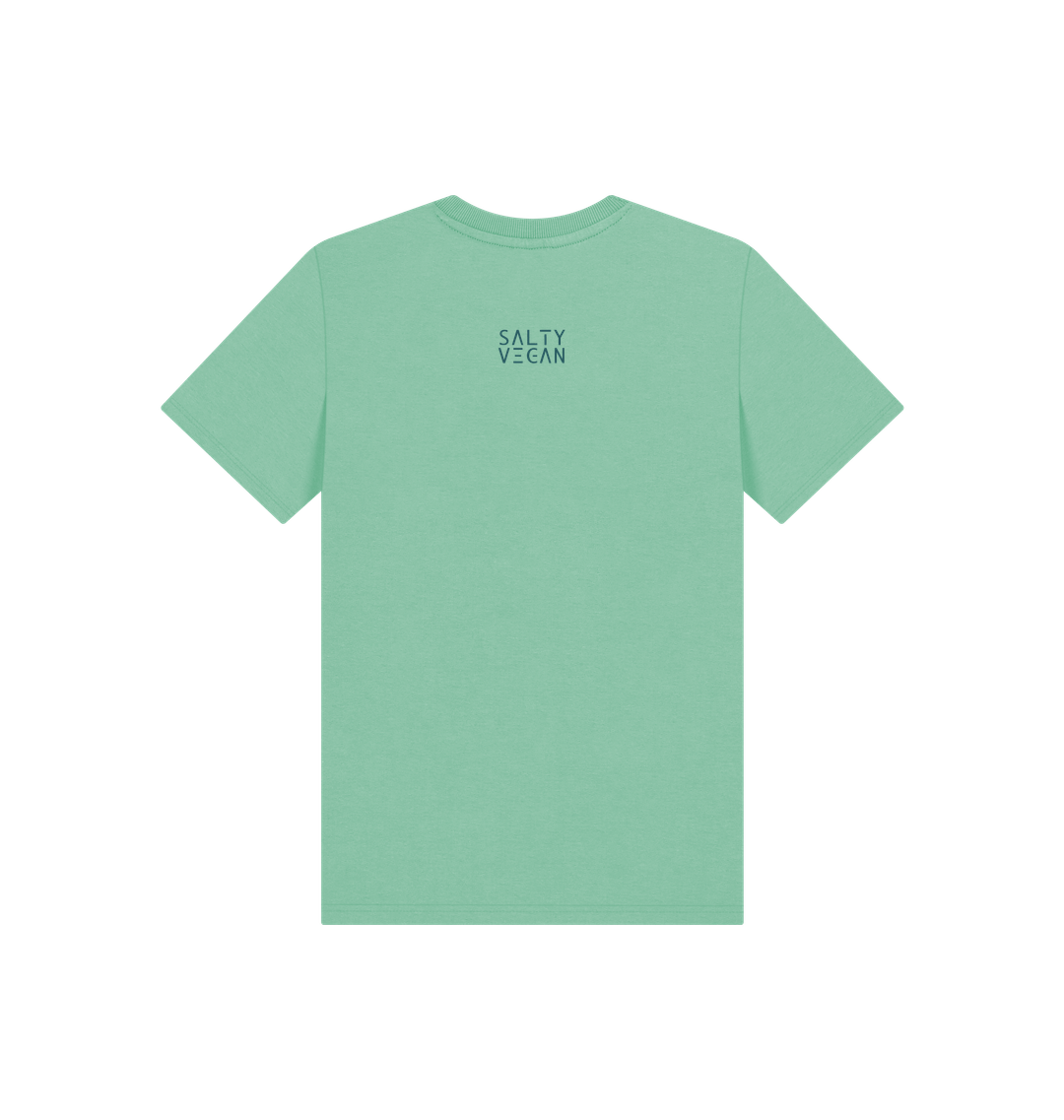 Peppermint Printed Kids T-Shirt Back