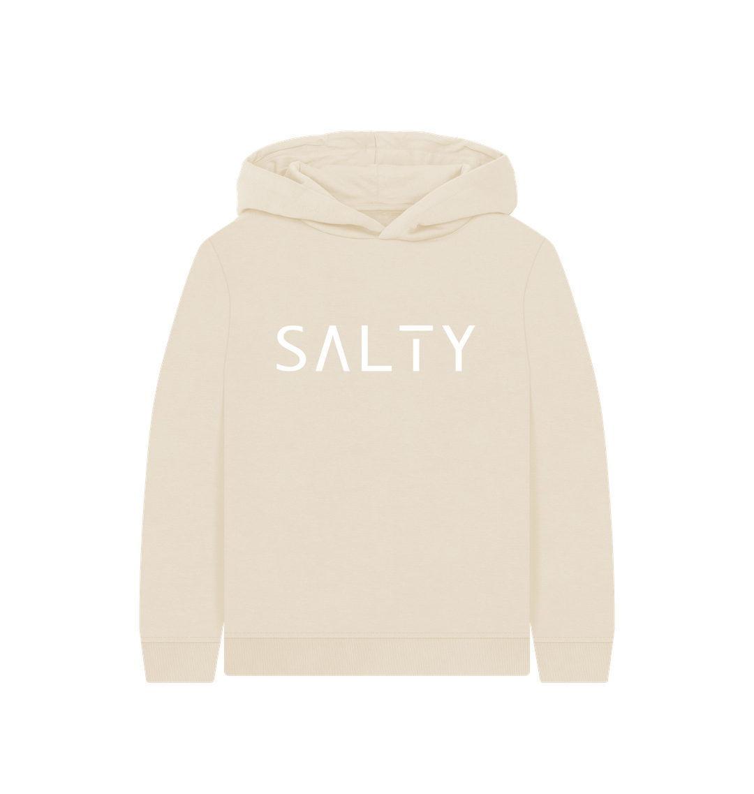 Oat Printed Kids Hoodie Front
